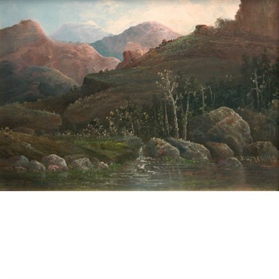 Lot 11 - Joseph Hitchens American, 1838-1893 Cascading...