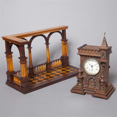 Lot 451 - Architectural Model of a Balustrade; Together...