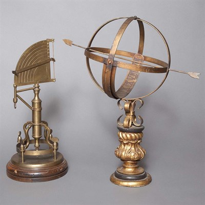 Lot 457 - Two Italian Style Astronomy Instruments Height...
