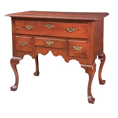 Lot 141 - Queen Anne Walnut Dressing Table Pennsylvania,...