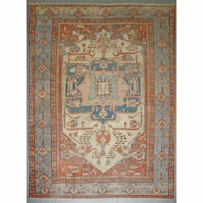Lot 412 - Heriz Carpet Northwest Persia, circa 1900 The...