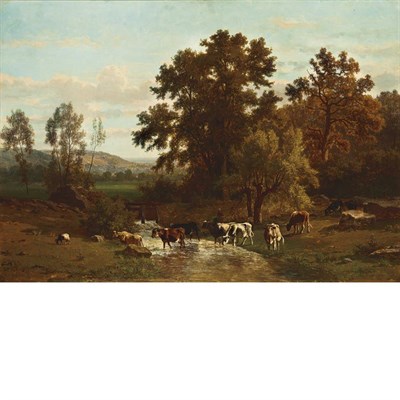 Lot 5 - Johannes Hubertus Leonardus de Haas (Dutch,...