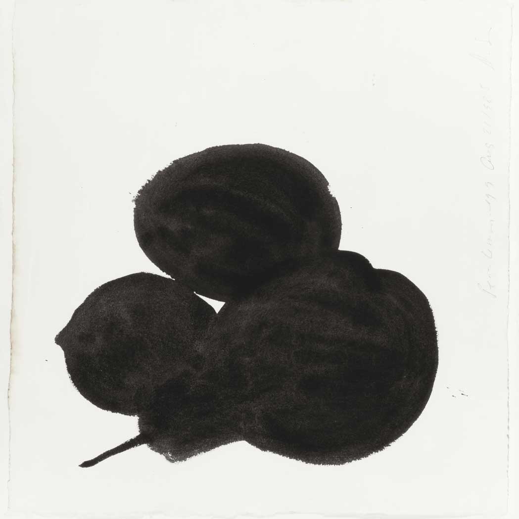 Lot 476 - Donald Sultan American, b. 1951 Pear - Lemon -...