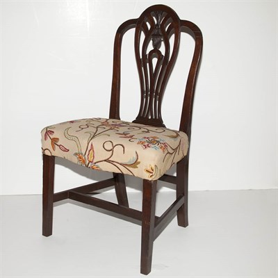 Lot 224 - Federal Mahogany Side Chair Hartford, 19th...