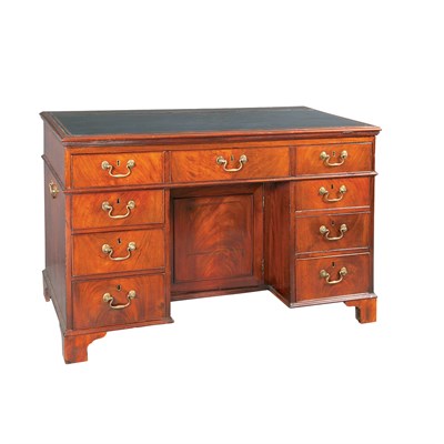 Lot 350 - George III Mahogany Architect's Desk In the...