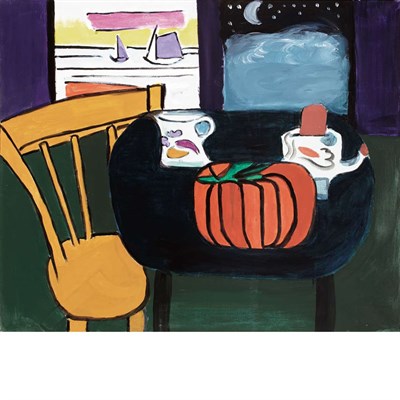 Lot 122 - Karl Knaths American, 1891-1971 Blue Table,...