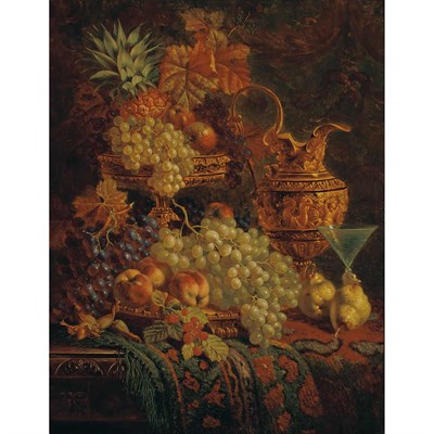 Lot 102 - William Hughes British, 1842-1901 Still Life...
