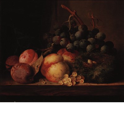 Lot 101 - Edward Ladell British, 1821-1886 Still Life of...