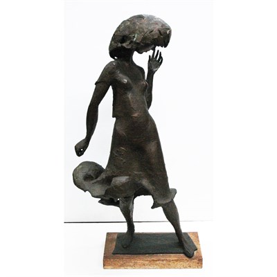 Lot 48 - Milton Elting Hebald American, b. 1917 Figure...