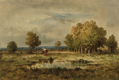 Lot 97 - Narcisse Virgile Diaz de la Pena French,...