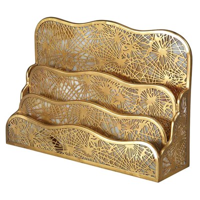 Lot 505 - Tiffany Studios Gilt-Bronze and Favrile Glass...