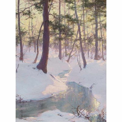 Lot 175 - Walter Launt Palmer American, 1854-1932 Stream...