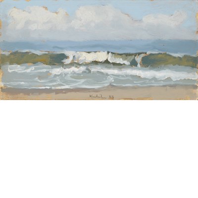 Lot 169 - Robert Kulicke American, 1924-2007 Seascape,...