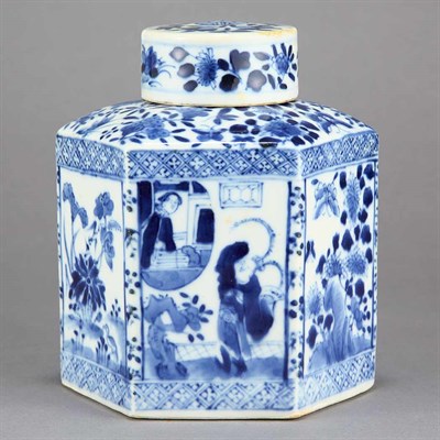 Lot 172 - Chinese Blue and White Glazed Porcelain Tea...
