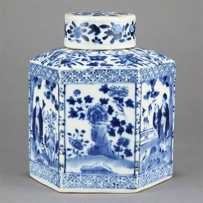 Lot 172 - Chinese Blue and White Glazed Porcelain Tea...
