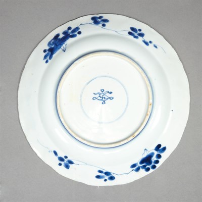 Lot 178 - Chinese Export Blue and White Glazed Porcelain...