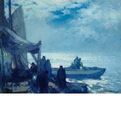 Lot 330 - George Elmer Browne American, 1871-1946...