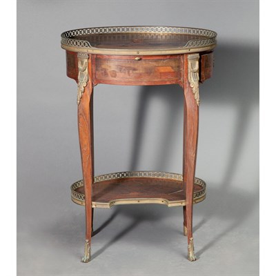 Lot 192 - Transitional Louis XV/XVI Style Gilt-Bronze...