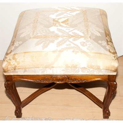 Lot 191 - Louis XV Style Carved and Mahogany Stained...