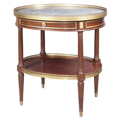 Lot 570 - Louis XVI Style Gilt-Bronze Mounted Mahogany...