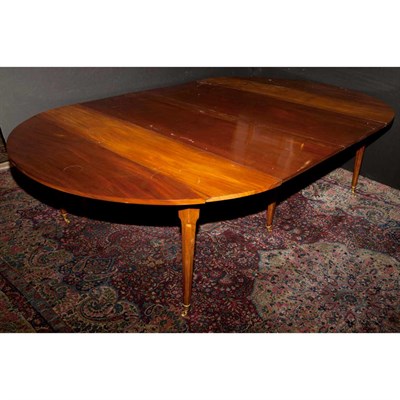 Lot 668 - Louis XVI Style Mahogany Extension Dining...