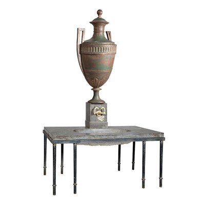 Lot 284 - Continental Neoclassical Marble Font 18th/19th...