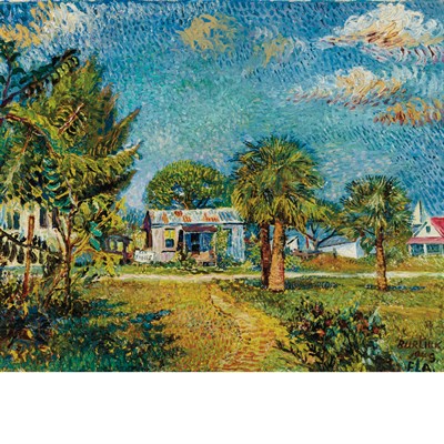 Lot 385 - David Burliuk Russian/American, 1882-1967...