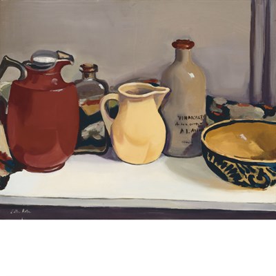 Lot 174 - Ellen Adler American, b. 1927 Studio Shelf No....