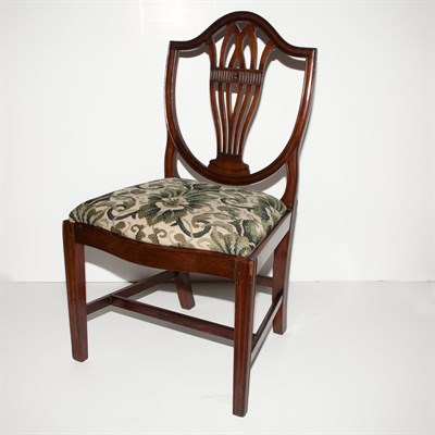 Lot 328 - Set of Six George III Style Mahogany Dining...