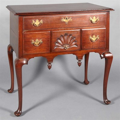 Lot 307 - Queen Anne Style Mahogany Lowboy Height 32...