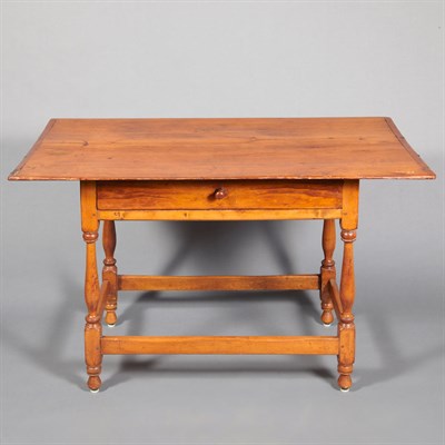 Lot 295 - Pine and Maple Tavern Table New England The...