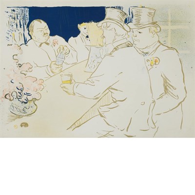 Lot 152 - Henri de Toulouse Lautrec IRISH AMERICAN BAR,...