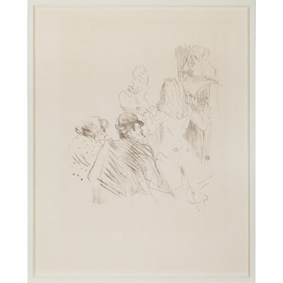 Lot 161 - Henri de Toulouse-Lautrec HOMMAGE A MOLIERE (D....