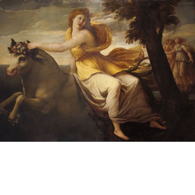 Lot 21 - Roman School 17th Century The Abduction of...