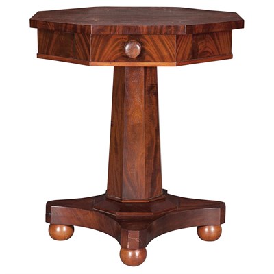Lot 245 - Classical Mahogany Work Table Second quarter...