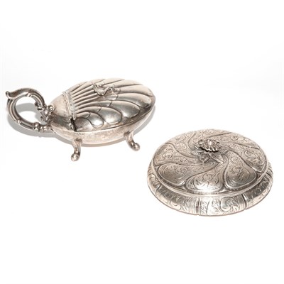 Lot 209 - Two Continental Silver Articles Comprising a...