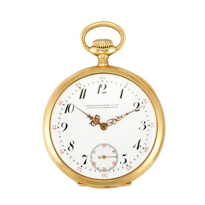 Lot 98 - Gold Hunting Case Pocket Watch, Patek Philippe & Co.