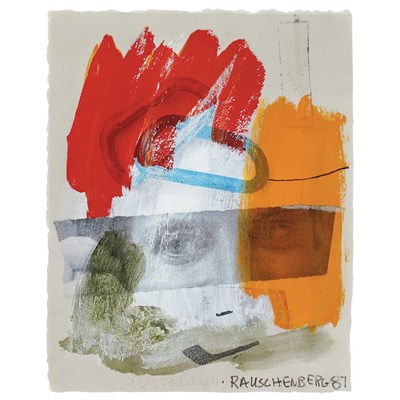 Lot 152 - Robert Rauschenberg American, 1925-2008...