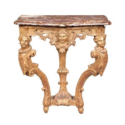 Lot 341 - Regence Gilt-Wood Console Second quarter of...