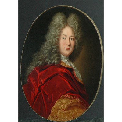 Lot 75 - French School 18th Century Portrait of Louis,...