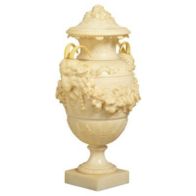 Lot 225 - Italian Neoclassical Marble Urn Height 15 3/4...