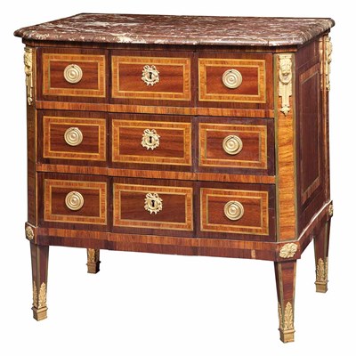 Lot 467 - Louis XVI Gilt-Bronze Mounted Tulipwood,...