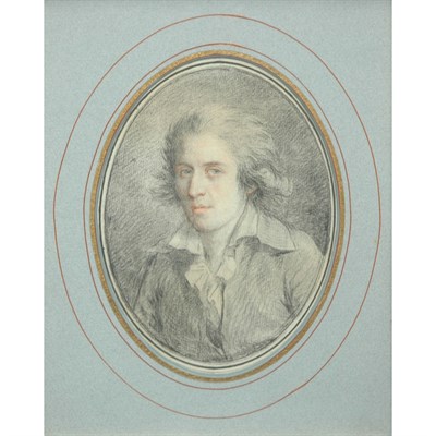 Lot 74 - Attributed to Henri-Pierre Danloux Portrait of...