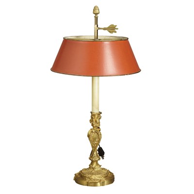 Lot 512 - Louis XV Gilt-Bronze Candlestick Mid 18th...