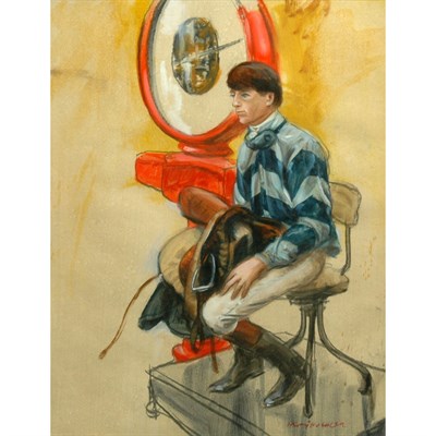 Lot 62 - Henry Koehler American, b. 1927 (i) Gentleman...