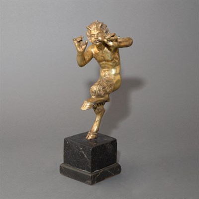 Lot 515 - Continental Gilt-Bronze Figure of Pan...