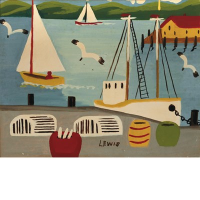Lot 396 - Maud Lewis Canadian, 1903-1970 The View from...