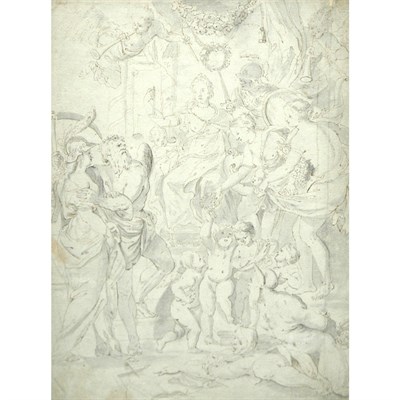 Lot 76 - Attributed to Francois Boitard Allegory of...