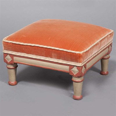 Lot 229 - Directoire Painted Taboret Circa 1800 The...