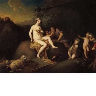 Lot 30 - Dutch School 17th/18th Century Venus in a...
